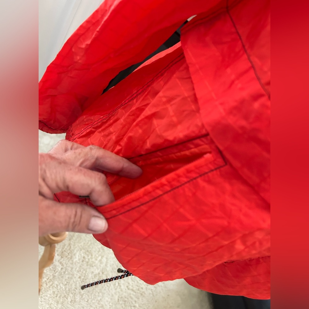 Free People Orange Parachute Windbreaker - Picture 4 of 10